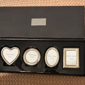 Dansk Silverplate Photo Frame Set